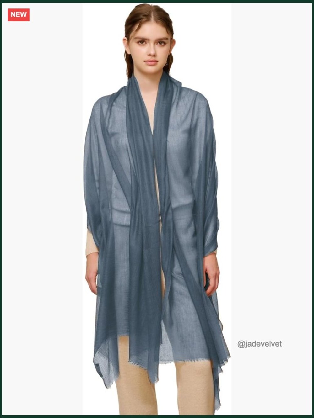 Extra Large 100% Cashmere Pashmina Wrap Shawl Scarf